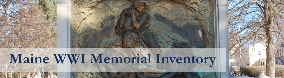 Maine World War I Memorial Inventory