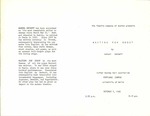 Waiting for Godot Program [1966] by Theatre Company of Boston